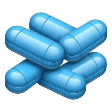 blue medicines sticker