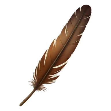 amerindien feather sticker