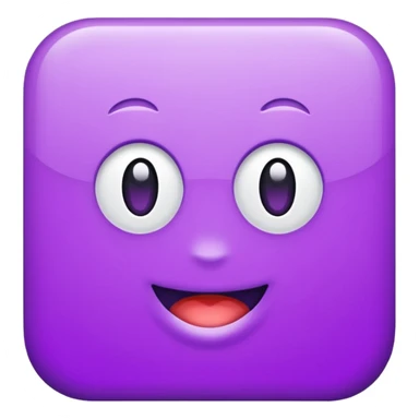 A purple management sticker sticker