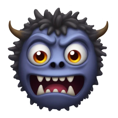 evil otto monster sticker