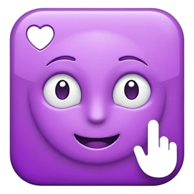 purple notification sticker