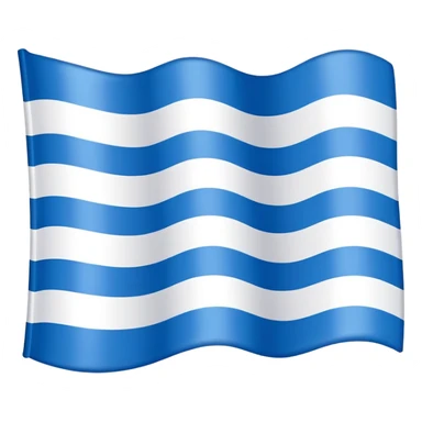 Bavarian flag waving sticker