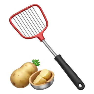 Vertical potato masher  sticker