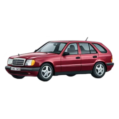 Mercedes e class hatchback from 1997 sticker
