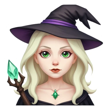 Me as a witch sticker