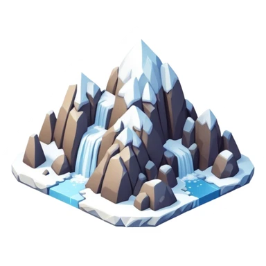 3d-isometric-peak sticker