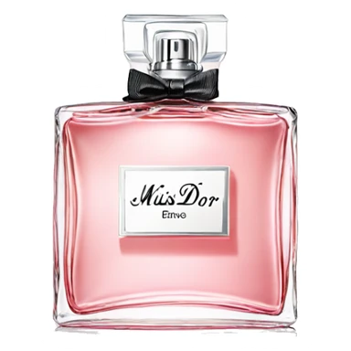 Miss dior perfume sticker