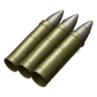 military shells of the second world war sticker