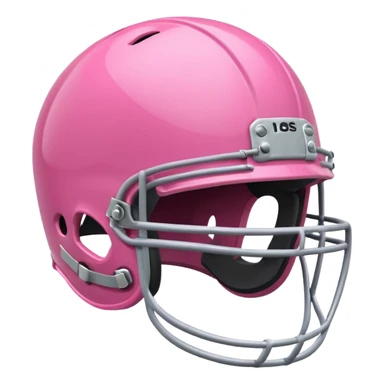 Rugby pink helmet sticker