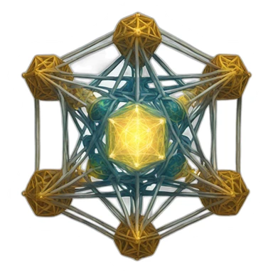 metatron's cube sticker