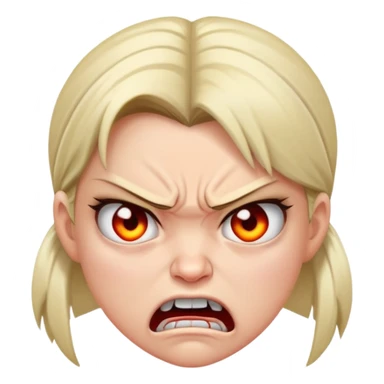 very mad girl sticker