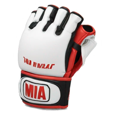 MMA glove sticker