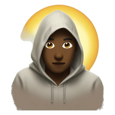 hood over sun sticker