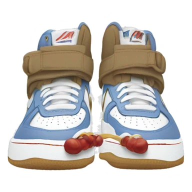 Pair of Air Force 1 sticker