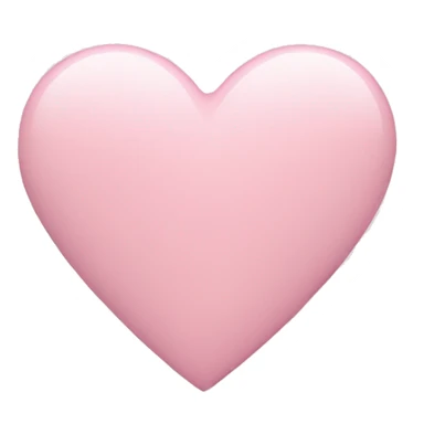 pastel pink heart sticker
