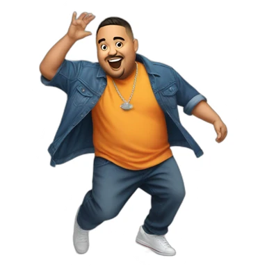 Gabriel Iglesias dancing sticker
