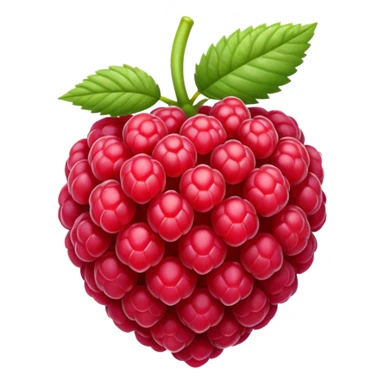 Rasperry emoji sticker