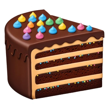 slice of cake sticker