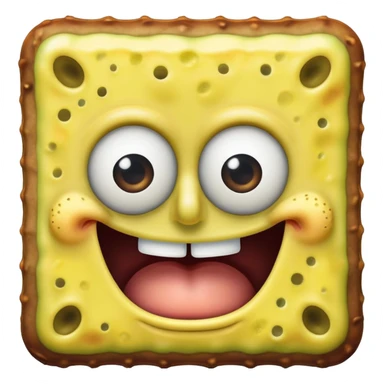 freaky Spongebob ass sticker