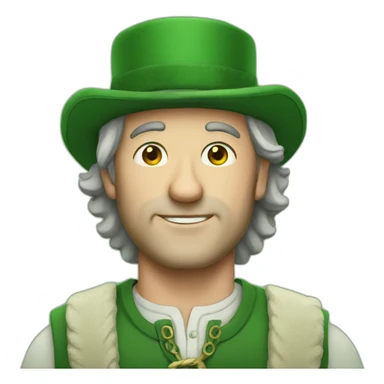 Irish man sticker