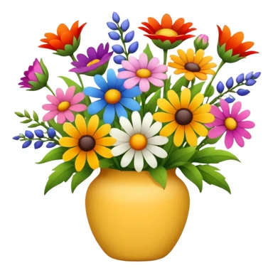 Cute flower bouquet  sticker