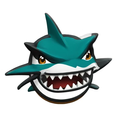 San Jose Sharks logo sticker
