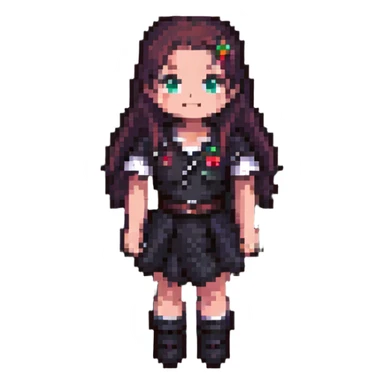 coquette girl sticker