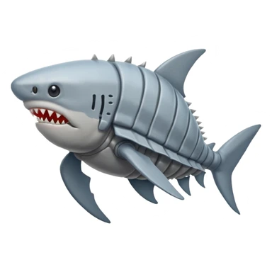 Shark Isopod  sticker
