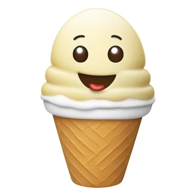 quenelle ice cream sticker