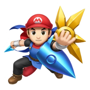 give me the logo of super smash bros ultimate sticker