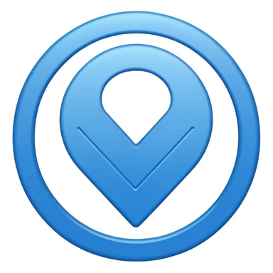 Una raya como ✔️ así pero azul y un círculo  así pero el ✔️ sea más grande sticker