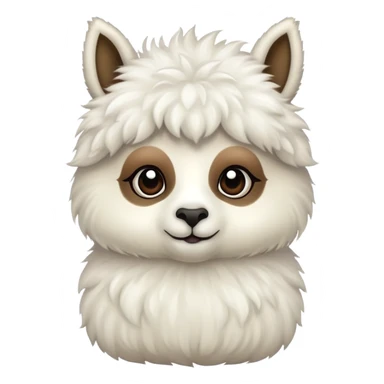 Little lama sticker