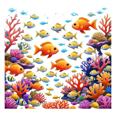 underwater world sticker