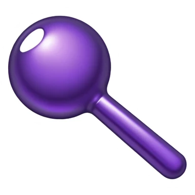 dark purple metallic candy sticker