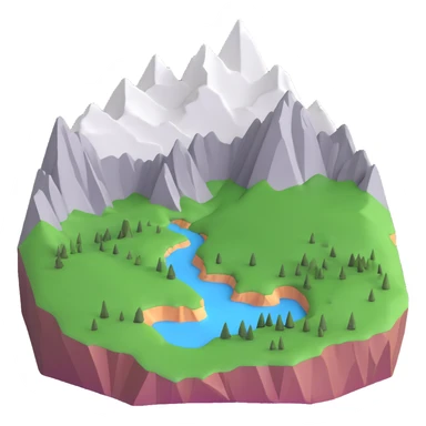 Khibiny mountains in Russia with distinctive peaks and geology sticker