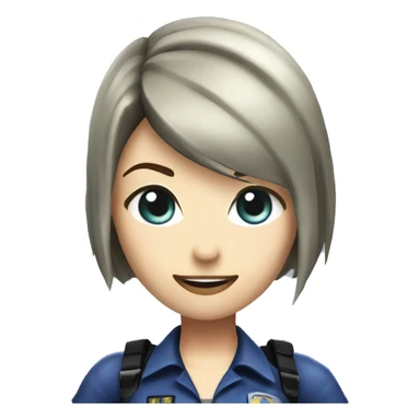 Jill Valentine from Resident Evil sticker