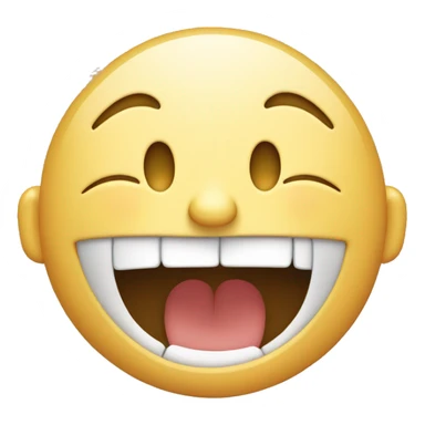 Laughing face with hand over face sticker
