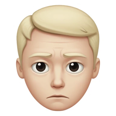 悶悶不樂 sticker