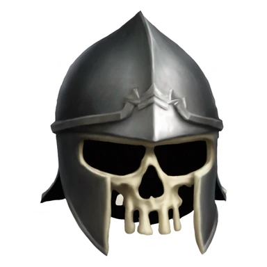 Skull-shaped Helmet DarkSouls sticker