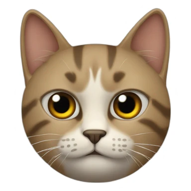 Gato enojado sticker
