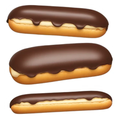 Éclair chocolat sticker