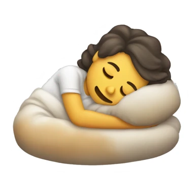 sleeping emoji sticker
