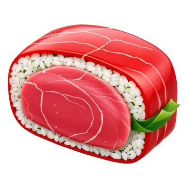 Tuna sushi sticker