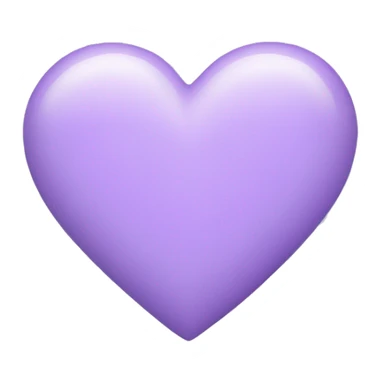 pastel purple ios heart sticker