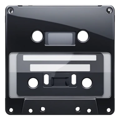 video cassette sticker