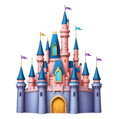 Disney world castle sticker