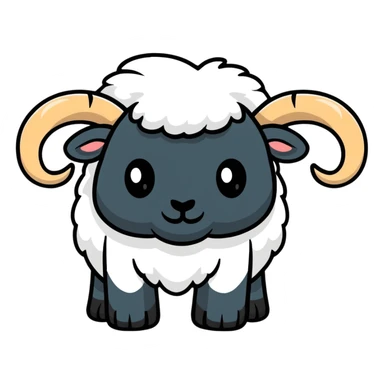 black ram sticker