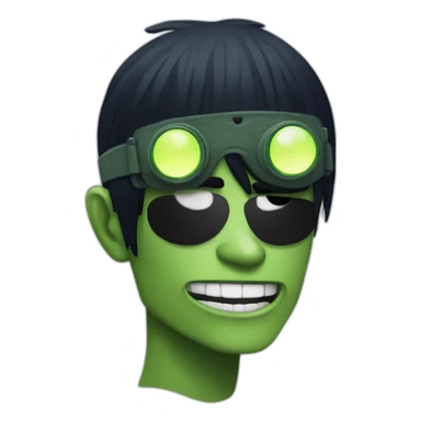 Murdoc niccals sticker