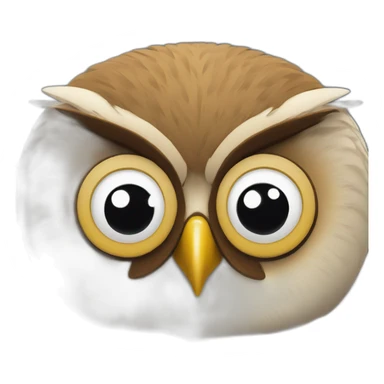 owl-with-michelin-caps sticker