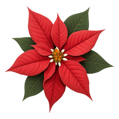 christmas flower,remove background sticker